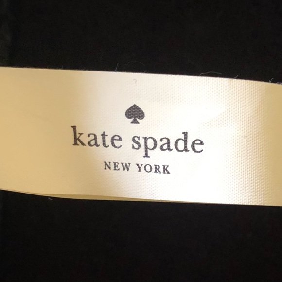 kate spade messenger bag in black leather. NWOT - Picture 4 of 5
